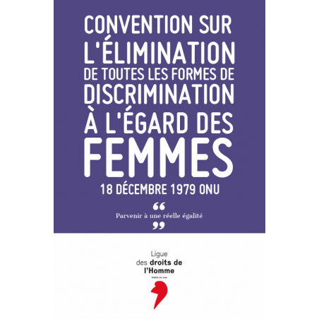 Livret CEDAW (Convention sur l'élimination de toutes les formes de discriminations à l'égard des femmes) x 25
