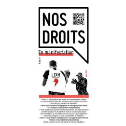 Fiche : Nos droits en manifestation