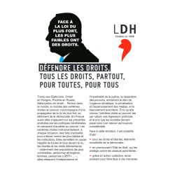 Bulletin d'adhésion LDH Campagne 2025 Netanyahou