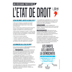 Une nécessaire protection de l'Etat de Droit - Tract