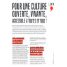 Pour une culture ouverte vivante - Tract