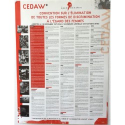 Affiche Discrimination Femmes CEDAW